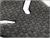 ULTRA-THIN TANK PAD HEXAGONS BLACK
