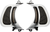 CUSTOM DYNAMICS - CD-RG-V-AW2-C - LED Vent Insert - Amber/White - Chrome w/ Stainless Mesh