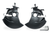 PUIG HI-TECH PARTS - 21526J - BRAKE COOLER MATTE BLACK BMW