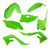 5 PIECE BODY KIT GREEN