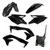 5 PIECE BODY KIT BLACK