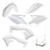5 PIECE BODY KIT WHITE