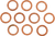 EASTERN MOTORCYCLE PARTS - A-41744-58 - Copper Crush Washers