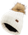 FLY WOMEN'S SNOW POM BEANIE BEIGE