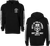 FULLY PINNED YOUTH HOODIE BLACK YX