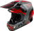 YOUTH FORMULA CP SLICE HELMET GREY/RED/BLACK YL