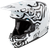 YOUTH FORMULA S CARBON ABYSS HELMET WHITE/BLACK YL