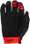 LITE GLOVES BLACK/RED 2X