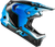 YTH WERX-R FLOW CARBON HLMT BLACK CARBON/BLUE/WHITE YL