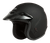YOUTH OF-2Y OPEN-FACE HELMET MATTE BLACK