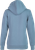 WOMEN'S FLY CORPORATE ZIP UP LIGHT BLUE