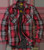 SCORPION EXO -  - COVERT WOMENS FLANNEL RED/GREY LG