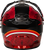 TREKKER KRYPTEK CONCEAL HELMET RED/BLACK