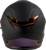 SENTINEL RECON HELMET MATTE BLACK/PURPLE CHROME