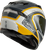 FF-98 AFTERSHOCK HELMET WHITE/METALLIC SILVER