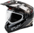TREKKER CW CONCEAL HELMET DUAL SHLD BLACK/GREY/WHITE
