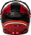 TREKKER CW CONCEAL HELMET DUAL SHLD RED/BLACK