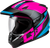 GM-11 DECIMA HELMET BLACK/PINK/BLUE