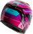 FF-18 DRIFT HELMET PINK/BLUE/BLACK