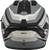 FF-18 DRIFT HELMET MATTE GREY/SILVER/BLACK