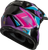 MX-96 SPLINTER HELMET BLACK/PURPLE/BLUE