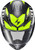 EXO-R430 FULL-FACE HELMET HEAD TRIP HI-VIZ