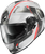 RYZER FULL-FACE HELMET SWITCH WHITE/GREY