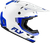 KINETIC VERDICT HELMET WHITE/BLUE/GREY