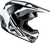 KINETIC CREST HELMET BLACK/WHITE/GREY