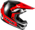 KINETIC DBK HELMET BLACK/RED/GREY