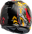 GM-49Y CHARGE HELMET BLACK/RED/YELLOW