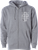 MULTIPLY ZIP HOODIE GUNMETAL HEATHER
