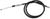 MOTION PRO - 02-0215 - Black Vinyl Clutch Cable - '87-'92 Honda TRX250X