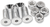 COLONY - 8759-5 - Mounting Hardware Kit with Nuts - Brake Rotor - Socket-Head/Countersunk - 5/8"
