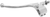 EMGO - 32-69652 - Amal Style Replica Lever Assembly - Clutch - Mechanical