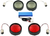 CUSTOM DYNAMICS - PB-HD-BB-B - Full Bullet Turn Signal Conversion Kit - Black
