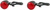 CUSTOM DYNAMICS - PB-UNV-RTS-R-B - ProBEAM Turn Signals - Gloss Black/Red - Universal