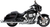 COBRA - 6974 - Dual Speedster Exhaust - Chrome - Fishtail - '10-'16 Dresser