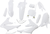 CYCRA - 1CYC-9327-42 - Body Kit - Powerflow - White - Yamaha - YZ