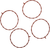 COMETIC - C10204 - Throttle Body Seal - 4 Pack - M8