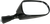 EMGO - 20-55201 - Mirror - Side View - Oval - Black - Right