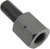 EMGO - 20-28142 - Adapter - Mirror - Universal - M10 x 1.25 Male | M10 x 1.25 (Left Hand) Female - Black