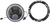 CUSTOM DYNAMICS - PG-7-13-B - ProGLOW 7" Headlamp - with Mounting Ring - Black