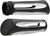 ARLEN NESS - 07-132 - Ness-Tech Deep Cut Billet Grips - Black