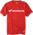 Factory Effex - 15-88330 - Honda Horizontal T-Shirt - Red - Medium