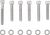 DRAG SPECIALTIES - DS-190398 - Bolt Kit - Cam Cover - Knurled - Chrome - '93-'00 Harley-Davidson