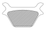 DRAG SPECIALTIES - 1720-0206 - Organic Brake Pads - Harley-Davidson