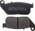 DRAG SPECIALTIES - 1720-0211 - Organic Brake Pads - Sportster