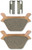 EBC - FA200HH - HH Brake Pads
