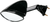 EMGO - 20-43062 - Mirror - Side View - Cat Eye - Black - Left